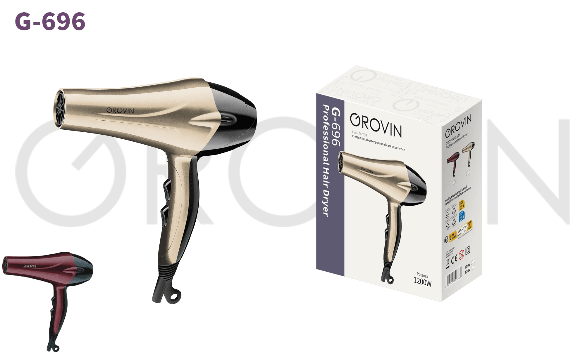 GROVIN G-696 Hair Dryer