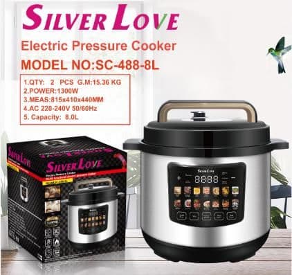 Electric Pressure Cooker SC-488, 12L, 1600W