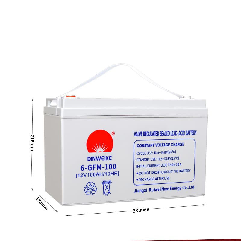 Ruiwei 12V100AH Sealed Lead-Acid Battery, 12V 36Ah, 19.7kg