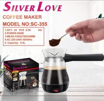Coffee Machine SC-355, 0.5L, 800W (500W)