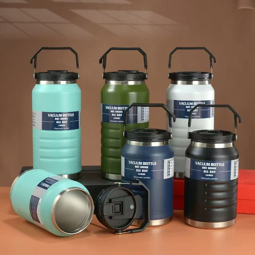 Diwangxin 5221A Vacuum Bottle with Dual Drink Lid