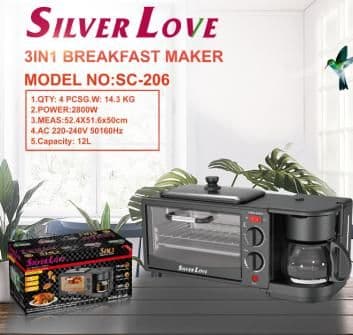 Breakfast Maker SC-206, 12L, 2800W