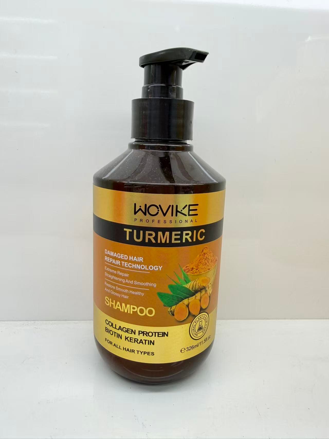 WOVIKE FR012-3 Turmeric Shampoo, 326ml