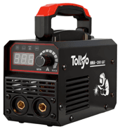 Tolkyo Inverter Welder MMA-250 to MMA-350, Black Case with Red Dial