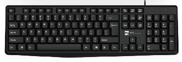 R8 1802 Office Wired Keyboard English & Arabic layout