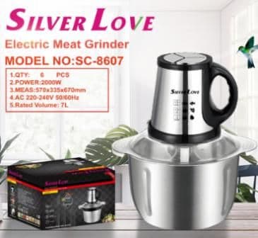 Meat Grinder SC-8607, 7.0L, 2000W