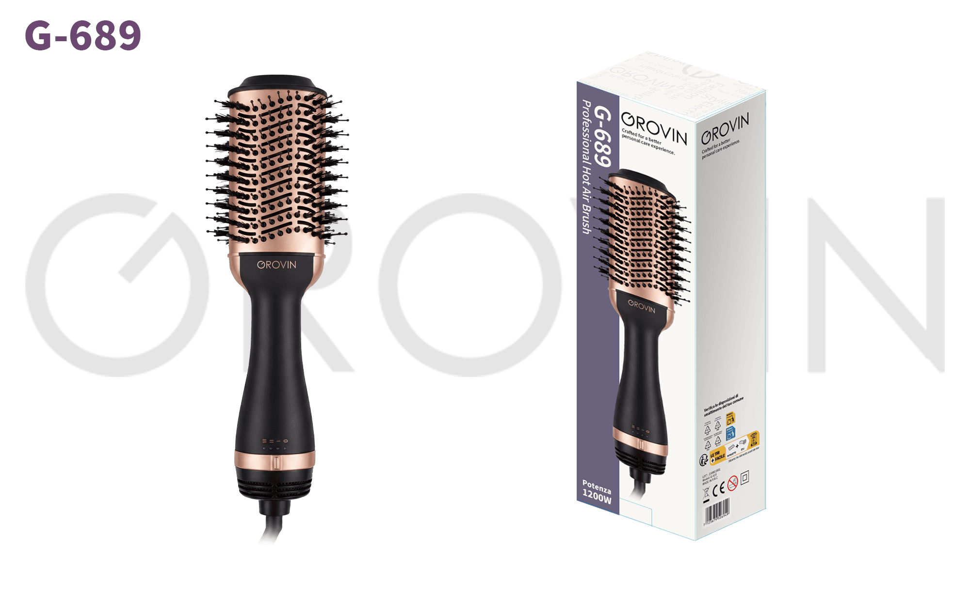 GROVIN G-689 Hot Air Brush