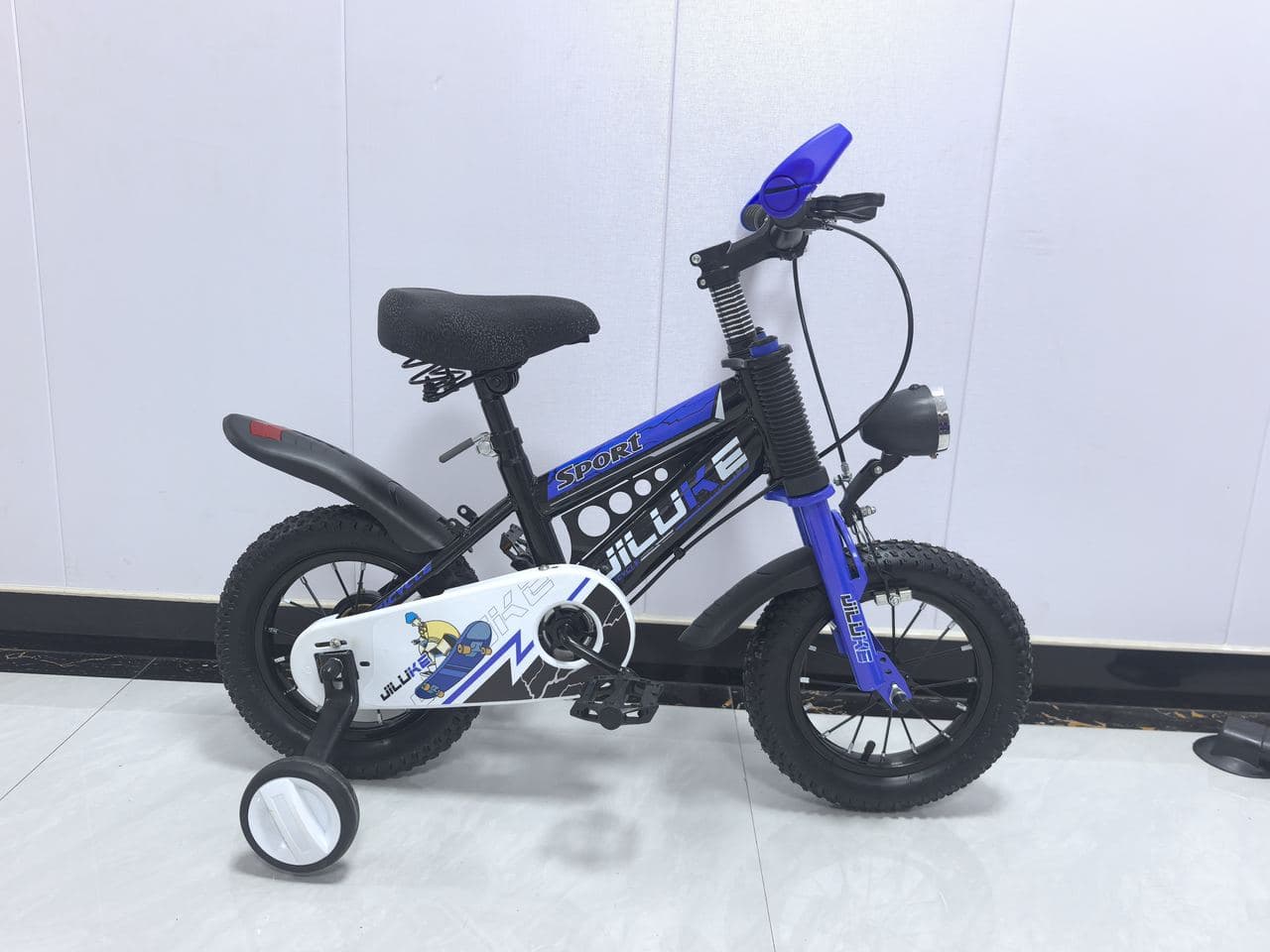 Jiluke YF Kids Bike with Suspension Fork, Blue