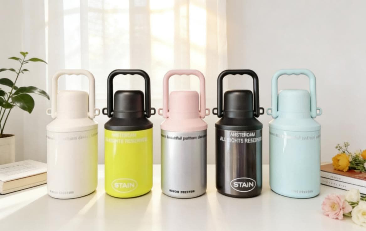 Stainless Steel Vacuum Flask, 1000 ml, Ref. T0321
