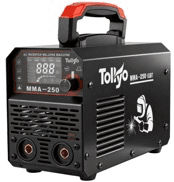 Tolkyo Inverter Welder MMA-250 to MMA-450, Black Case with Wide LED Display
