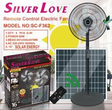 Electric Fan SC-F362, 80W(actually 18-20W)