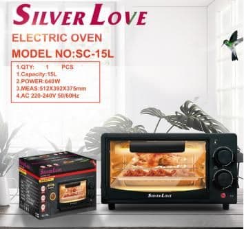Electric Oven SC-15L, 15L, 640W