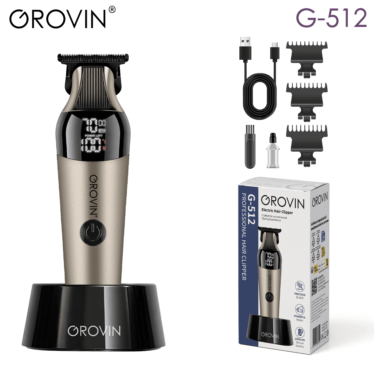 GROVIN G-512 Hair Clipper