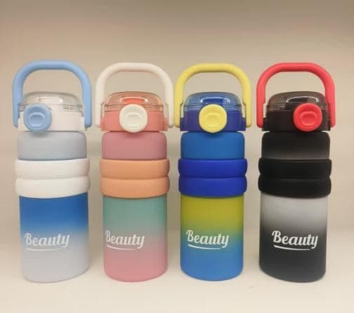Plastic Water Bottle, 900 ml, PC, 8 x 25 cm, Ref. WB60471