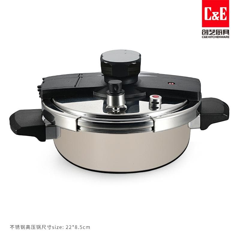 DSB22 Pressure Cooker, 3 Litre, 22cm, Folding Handles