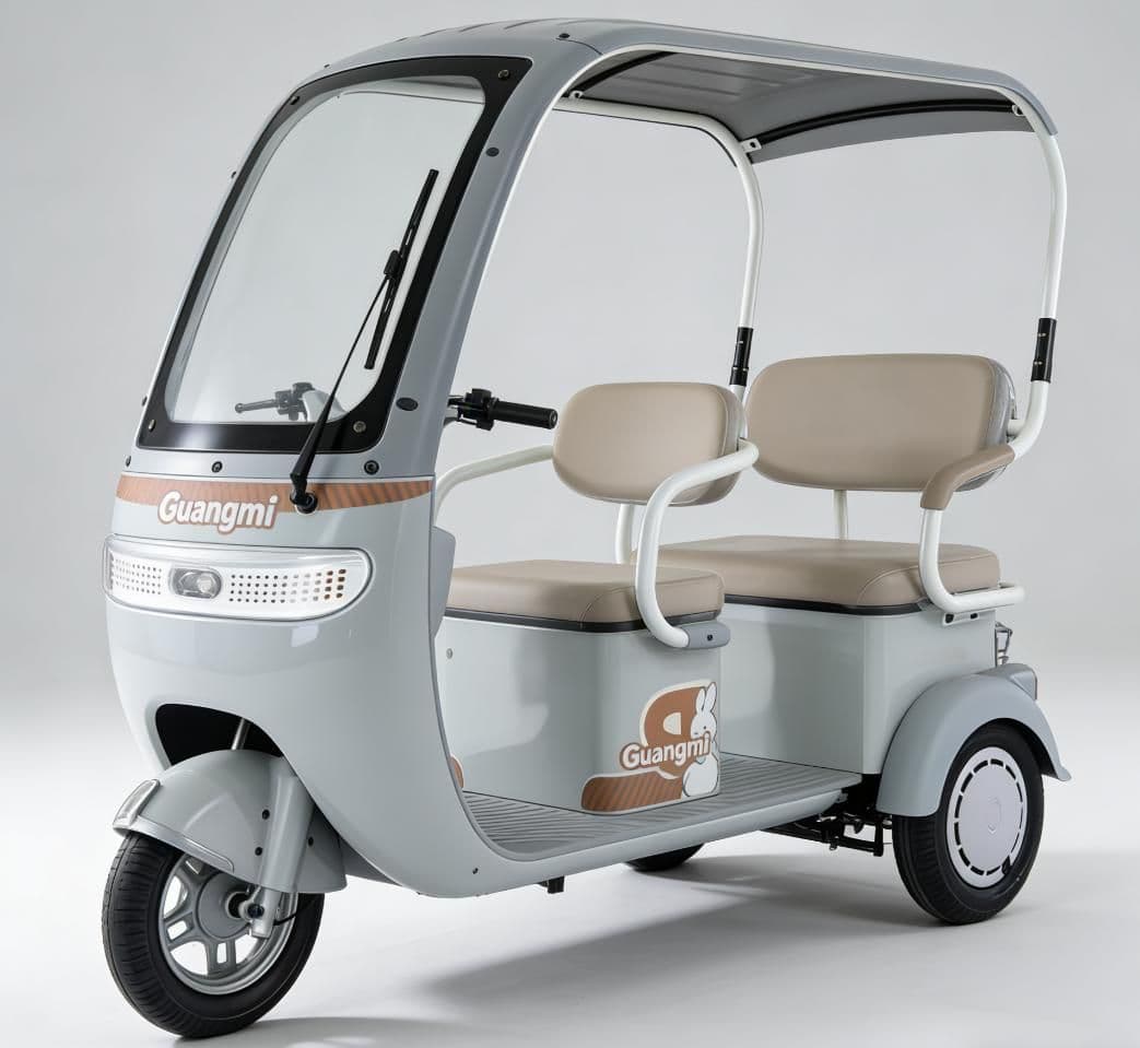 Electric Tricycle G122, 25H800W, 30-35 km/h