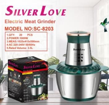 Meat Grinder SC-8203, 3.5L, 1000W
