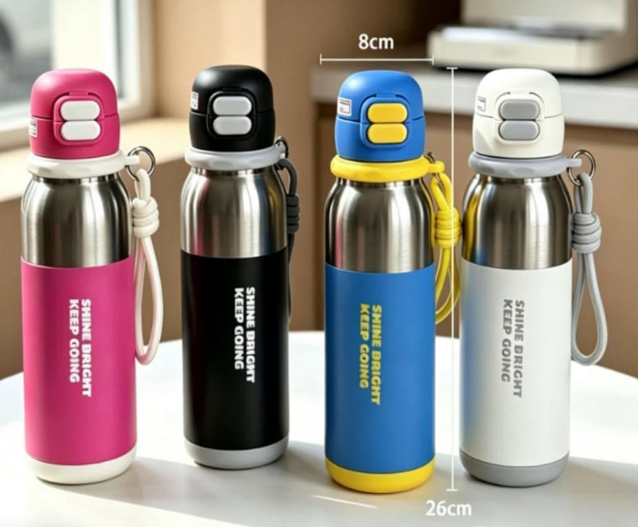 Stainless Steel Vacuum Flask, 600 ml, Ref. T0263