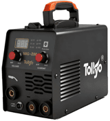Tolkyo Gasless MIG Welder MMT-280 to MMT-380, Black Case with Wire Feed Door