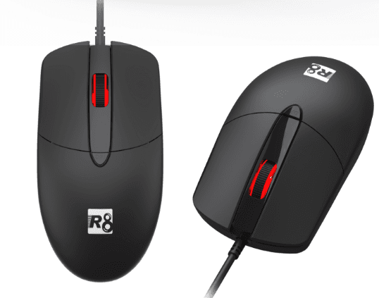 R8 G600 4D Wired Gaming Mouse, 800-1200-1600 DPI, 4 Buttons
