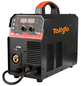 Tolkyo 4-in-1 MIG Welder MFT-480 to MFT-680, Black Case with Side Torch Lead