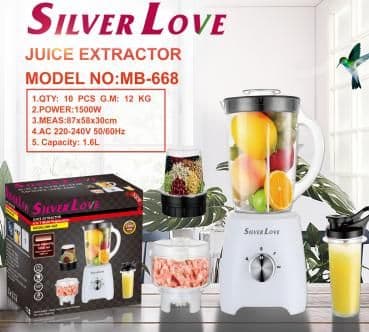 Juicer, 1500W, Capacity: 1600ml