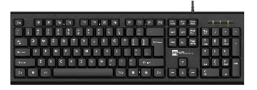 R8 1803 Office Wired Keyboard English & Arabic & Spanish layout