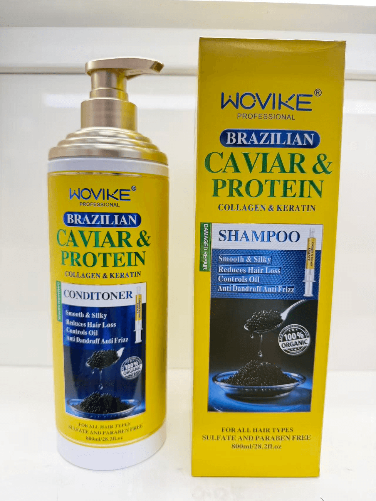 WOVIKE FR043-2 Caviar Protein Conditioner, 800ml