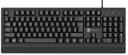 R8 GT201 Office Wired Keyboard English & Arabic layout, 104 Keys