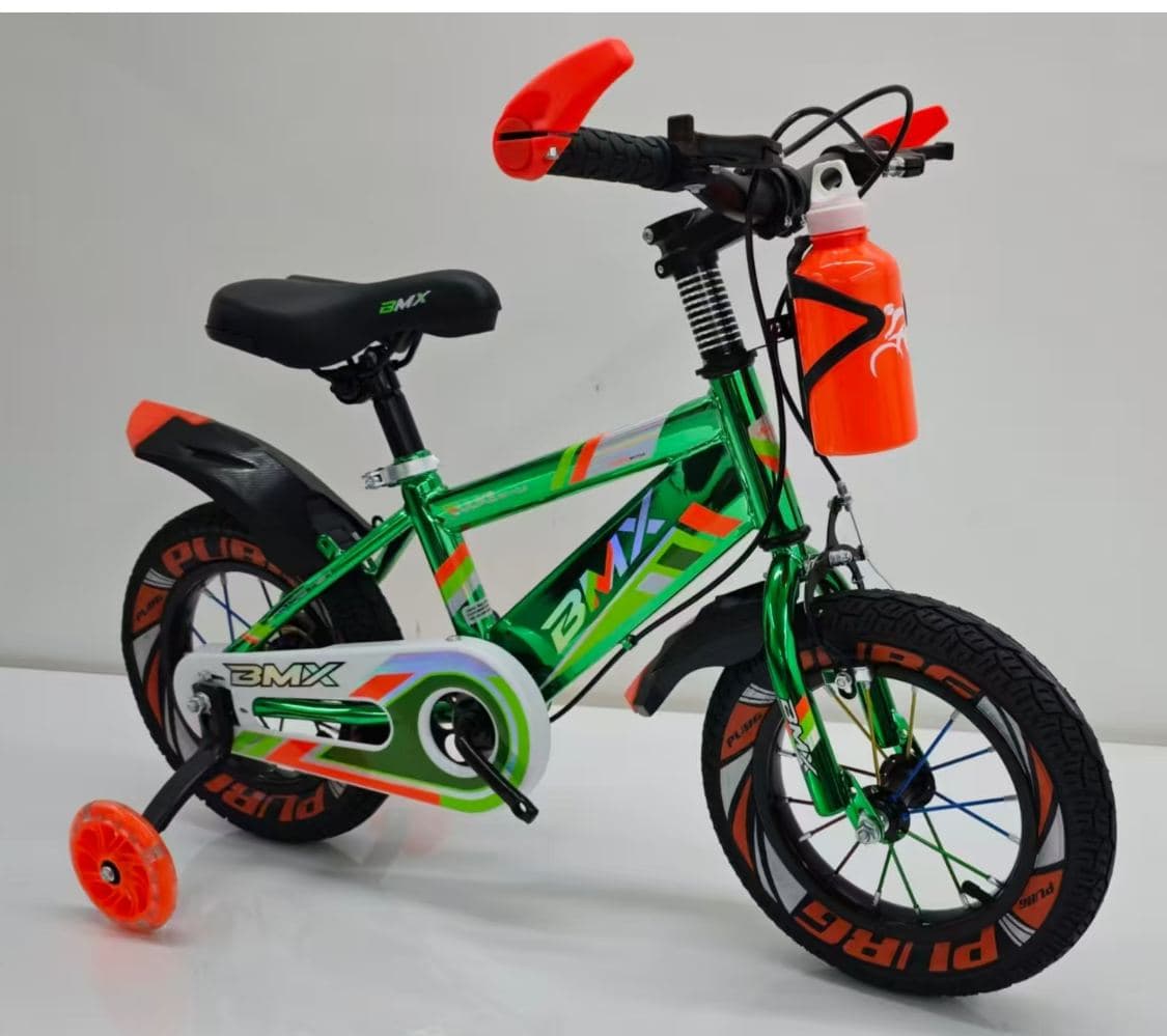 MZ01 BMX Kids Bike with Suspension Fork and Bottle