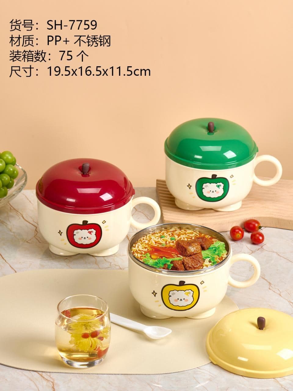 201 Stainless Steel Lunch Box, 800 ml
