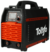Tolkyo Inverter Welder MMA-250 to MMA-450, Black Case with Orange Front Vent