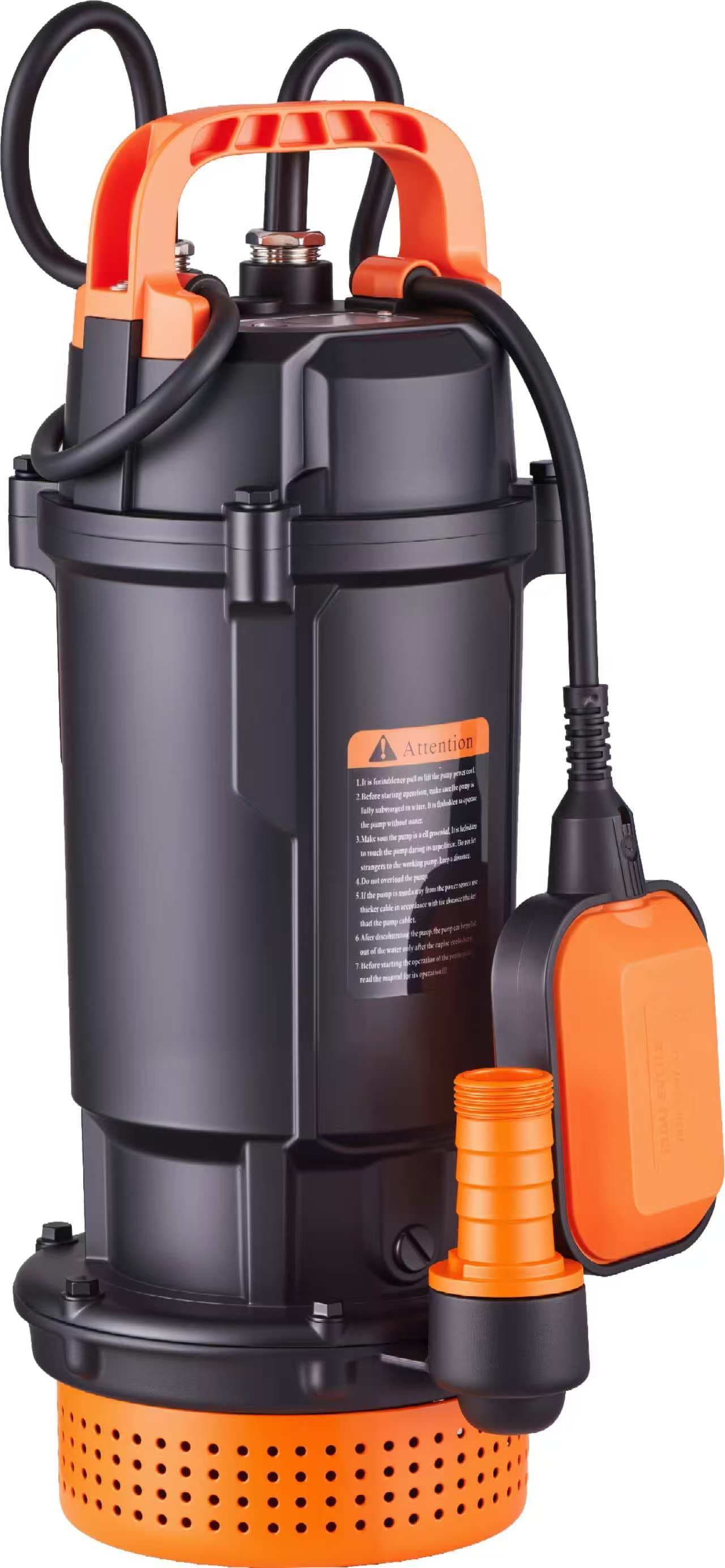 Tolkyo QDX3-18-0.55F Submersible Pump, 0.75HP / 0.55KW, 3 m3/h, 15m Head, Stator ø120*120p