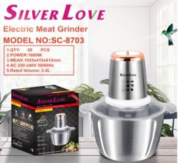 Meat Grinder SC-8703, 3.5L, 1000W