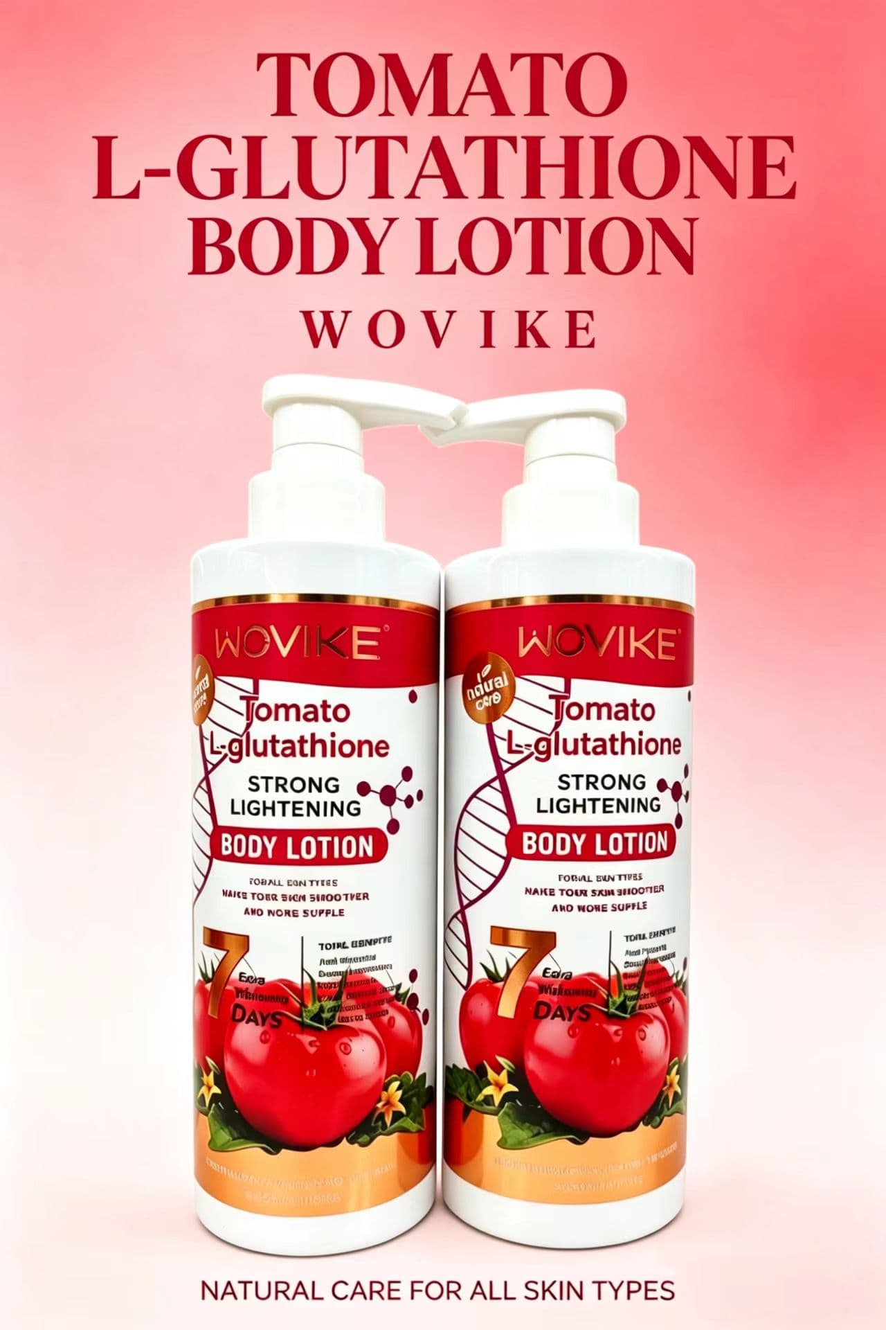 WOVIKE FR025-2 Tomato Body Lotion, 500ml