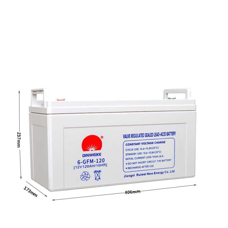 Ruiwei 12V120AH Sealed Lead-Acid Battery, 12V 38Ah, 23.2kg