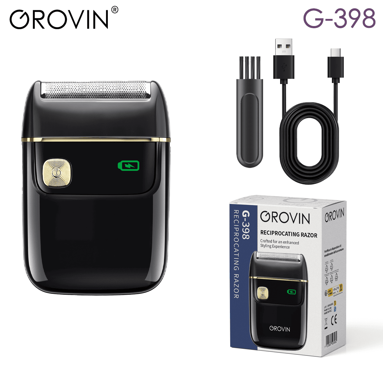 GROVIN G-398 Electric Shaver