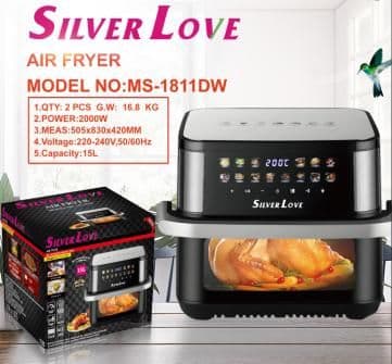Air Fryer MS-1811DW, 15L, 2000W