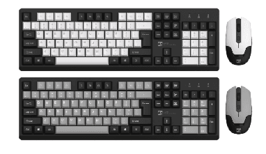 R8 1912 2.4G Wireless Keyboard and Mouse Combo English & Arabic layout
