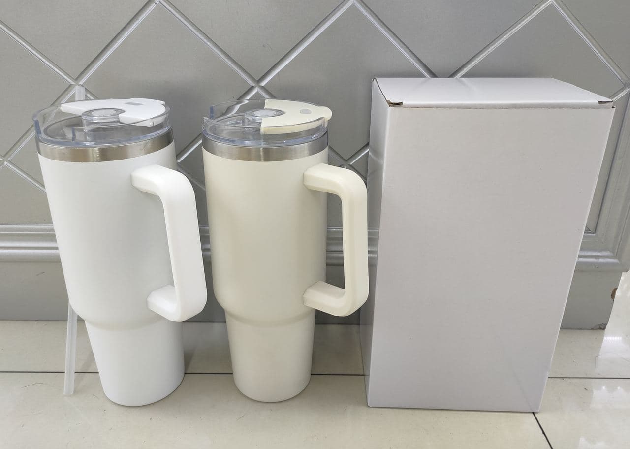 Diwangxin WQ Handled Car Tumbler with Straw Lid, 1200ml
