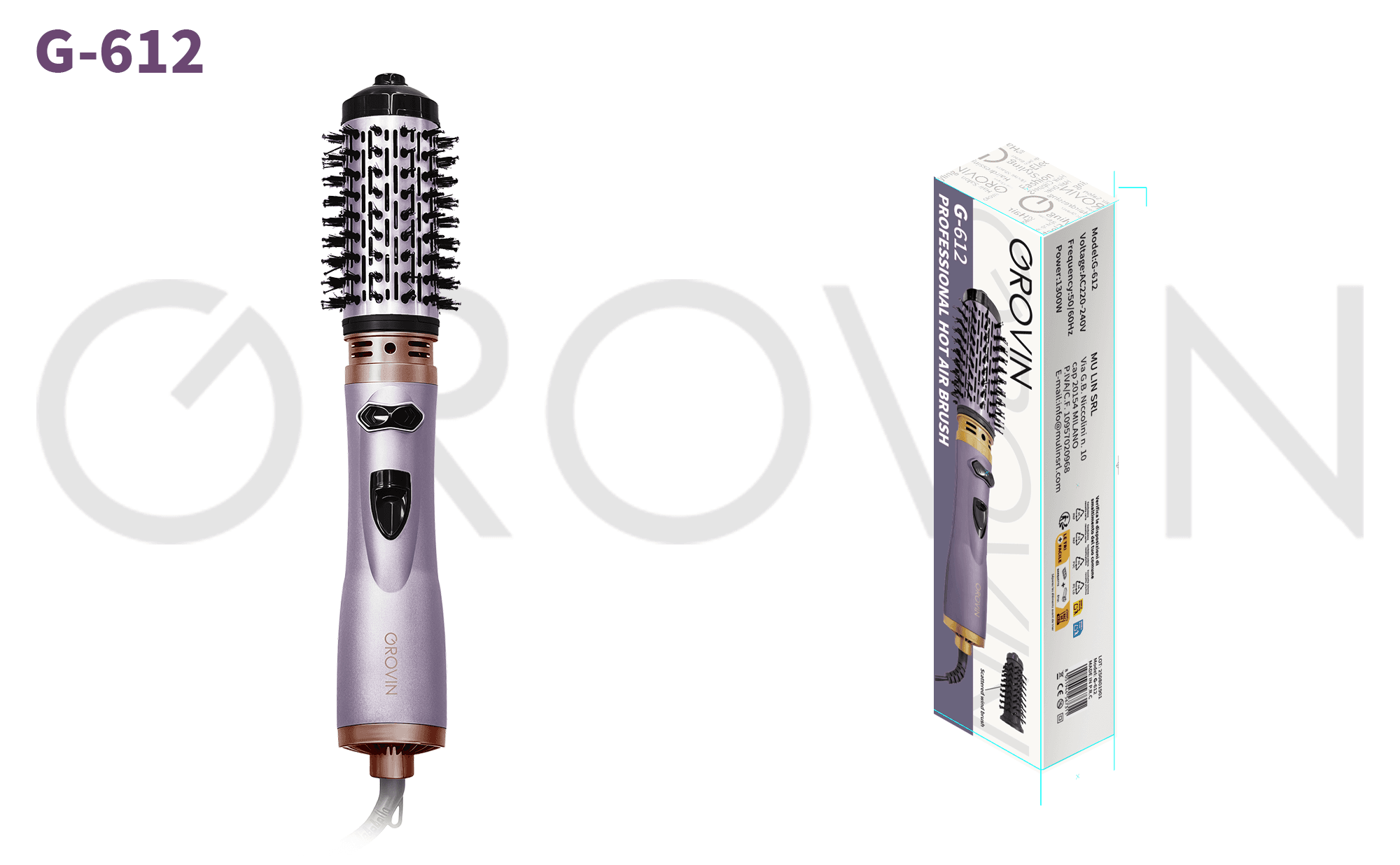 GROVIN G-612 Hot Air Brush