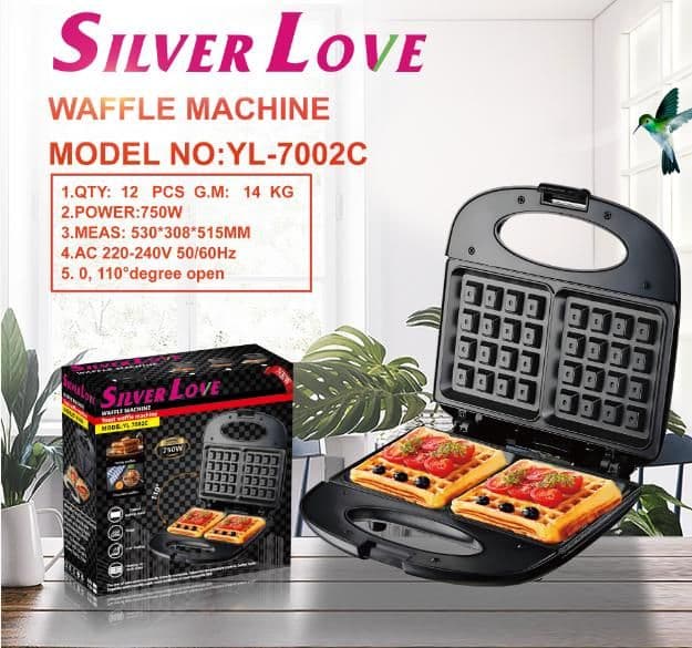 Waffle Maker ET-3102, 800W