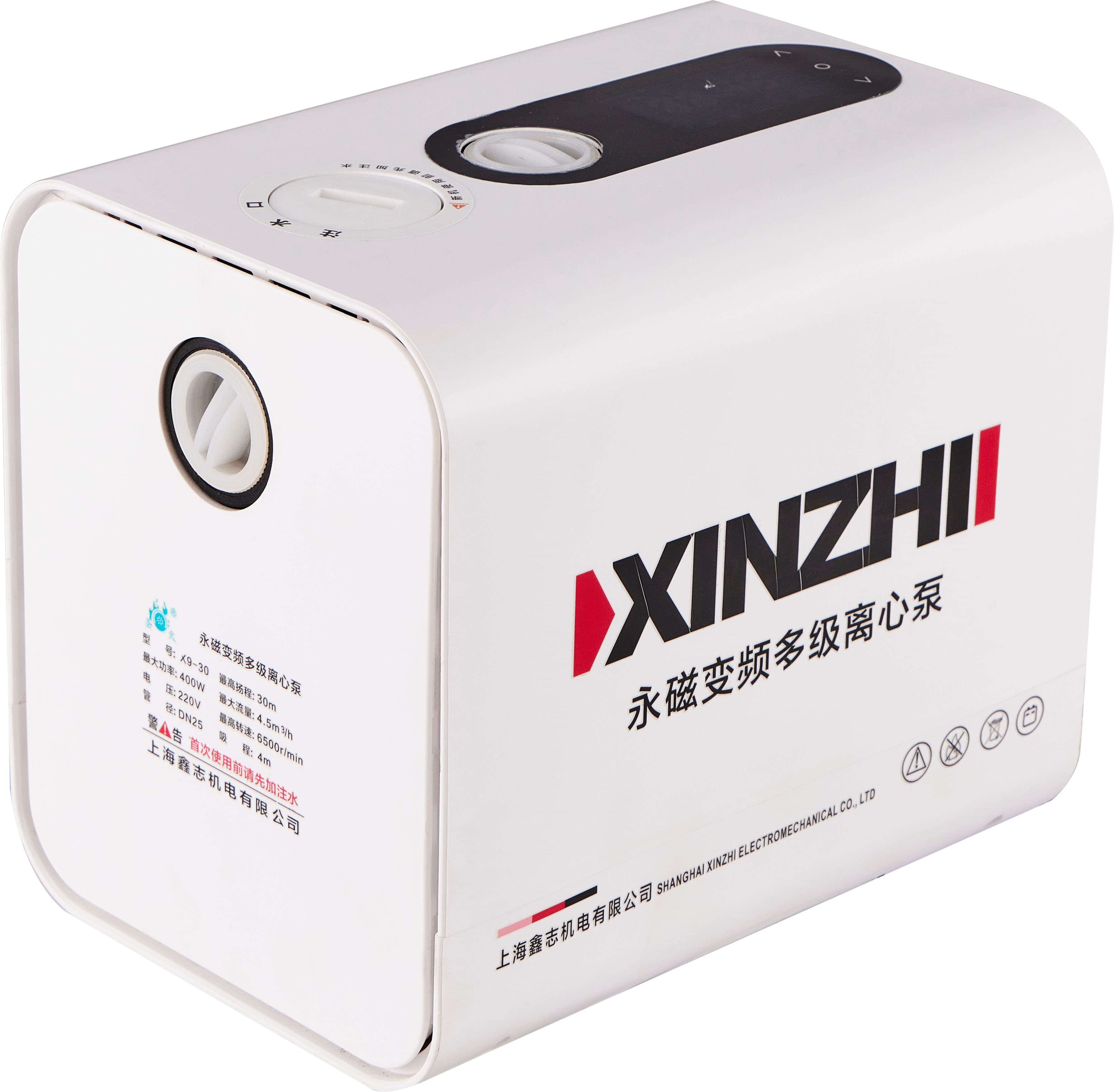 Tolkyo XP400BP Inverter Booster Pump, 400W, 4.5 m3/h, 30m Head, Stator Permanent magnet frequency conversion