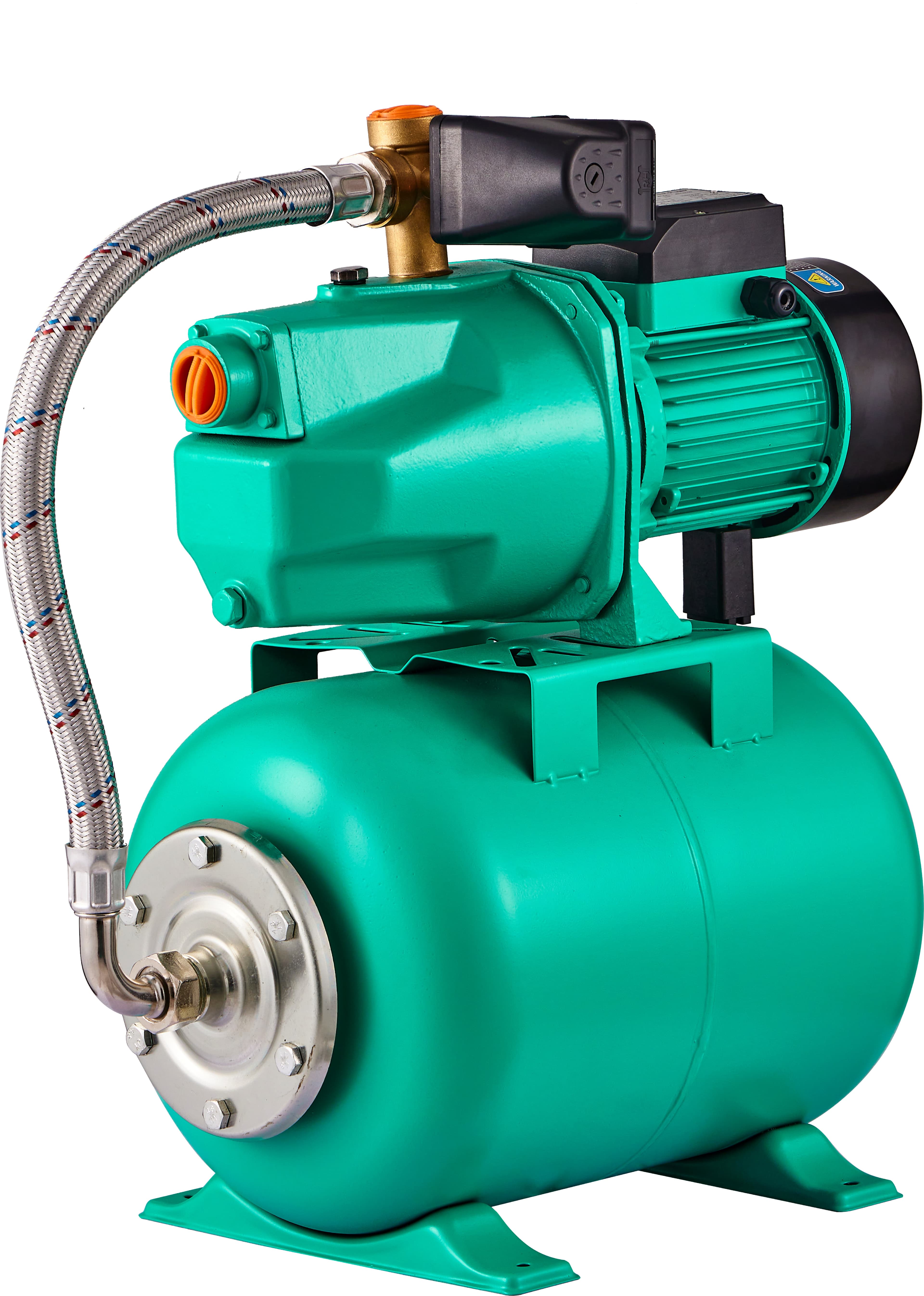 Tolkyo JET-100A Self-Priming Booster Pump, 1HP / 0.75KW, 3 m3/h, 40m Head, Stator ø110*140p