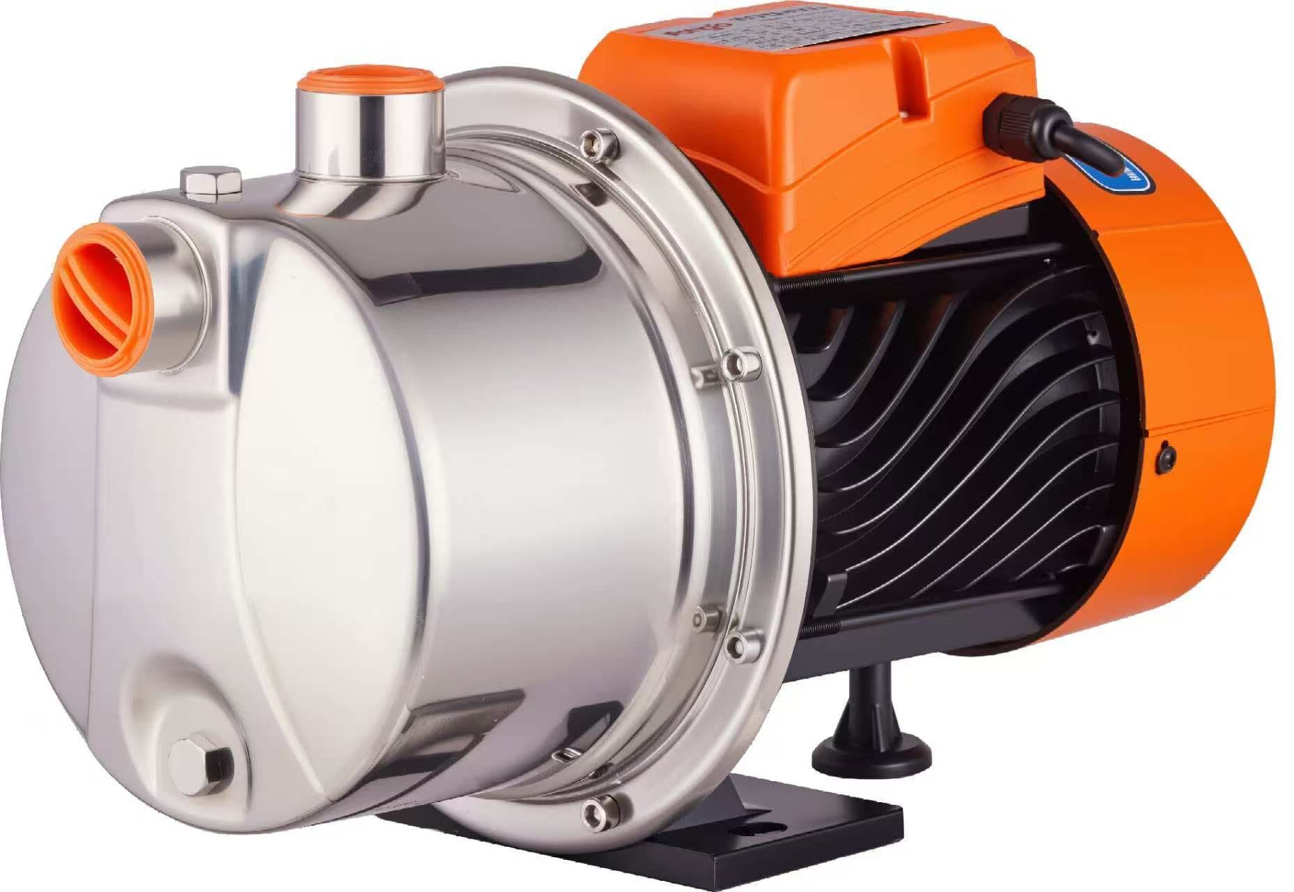 Tolkyo JET-80S Self-Priming Booster Pump, 1HP / 0.75KW, 3.5 m3/h, 40m Head, Stator ø110*160p