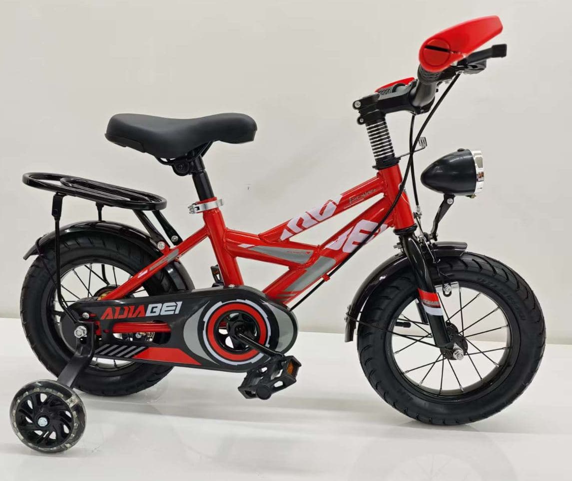 Aujiabei Q Kids Bike with Suspension Fork, Red