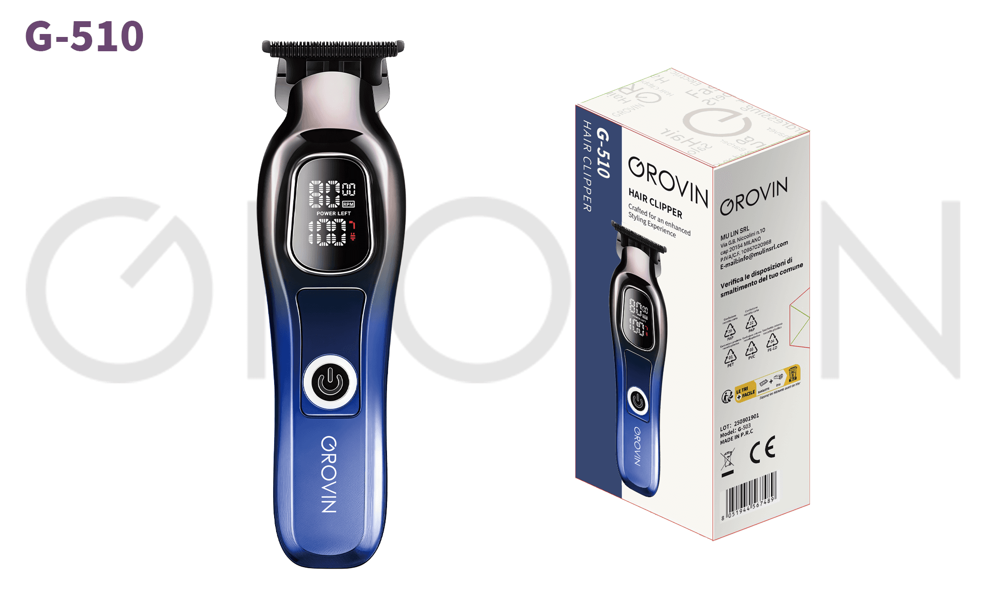 GROVIN G-510 Hair Clipper