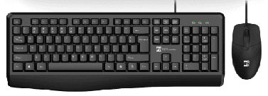 R8 1903 Wired Keyboard and Mouse Combo English & Arabic layout