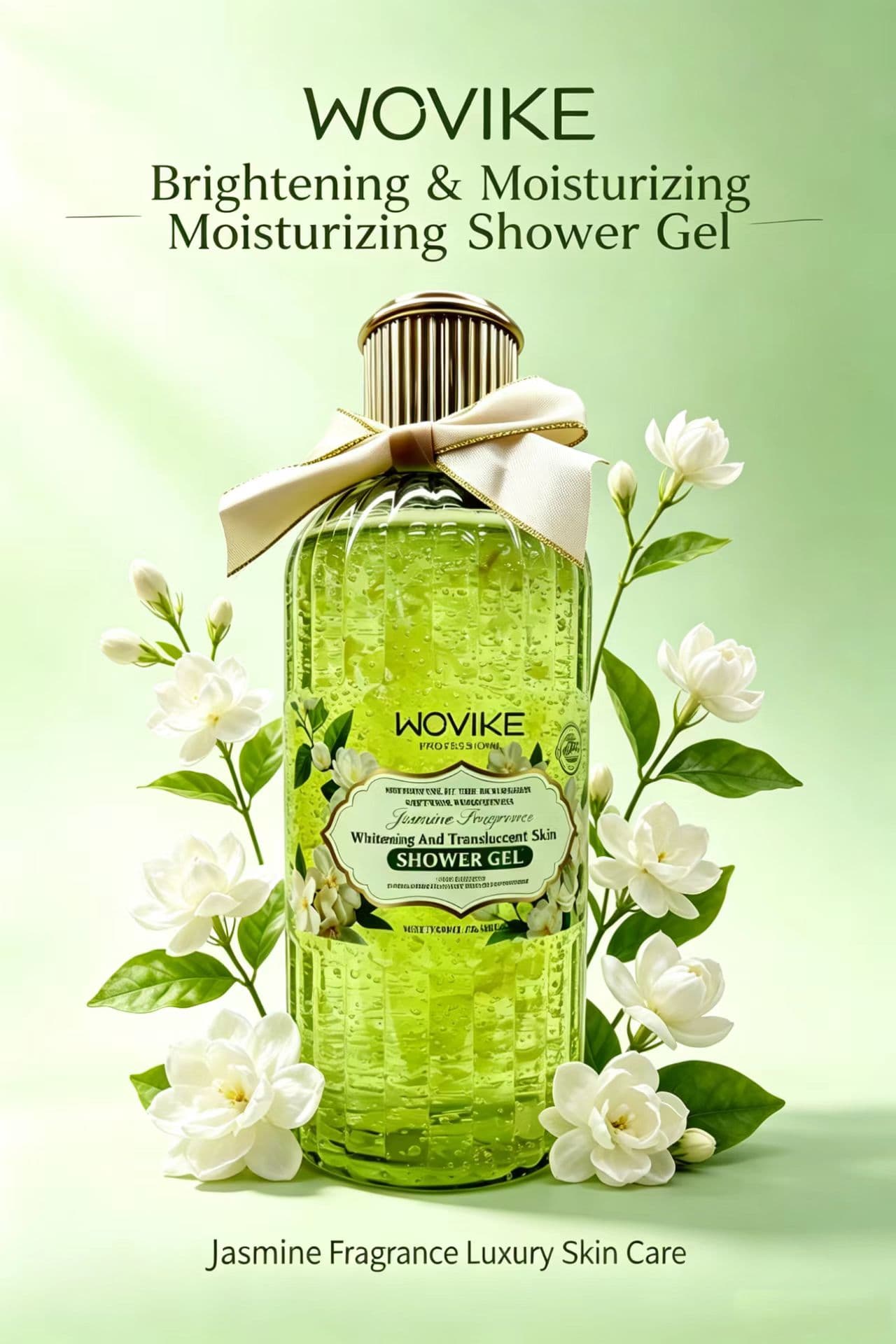 WOVIKE FR024-1 Jasmine Shower Gel, 750ml