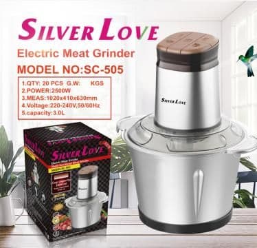 Meat Grinder SC-505, 3.0L, 2500W